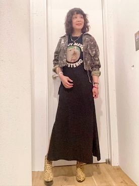 「90'sコーデ」｜「アイテム（雑貨/ホビー）」を使った、happachinさん（レディース・164cm）の夏コーディネート