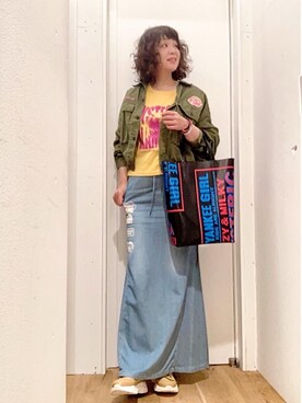 happachinさん（レディース・164cm）の夏コーディネート