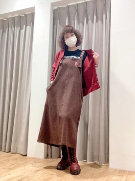 「ﾋﾞｯｸﾞｼﾙｴｯﾄ」｜happachinさん（レディース・164cm）の秋コーディネート
