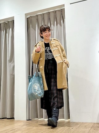 『超激レア』DAILY HYSTERIC 透かし穴開き編 プルオーバーワンピース HYSTERIC GLAMOUR（ヒステリックグラマー）の「HYSTERIC RECORDS