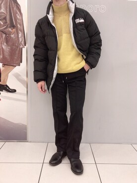 「B'2nd（ビーセカンド）のアイテム（ジャケット/アウター）」を使った、yuya m さん（メンズ・163cm）の秋コーディネート