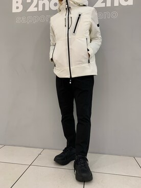 「TATRAS（タトラス）のアイテム（ブルゾン）」を使った、yuya m さん（メンズ・163cm）の冬コーディネート