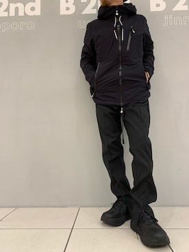 「TATRAS（タトラス）のアイテム（ブルゾン）」を使った、yuya m さん（メンズ・163cm）の冬コーディネート