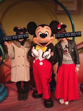 「TDL」｜「アイテム（その他）」を使った、kana.さん（レディース・153cm）の冬コーディネート
