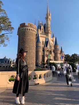 「ディズニーランド」｜「アイテム（雑貨/ホビー）」を使った、kana.さん（レディース・153cm）の春コーディネート