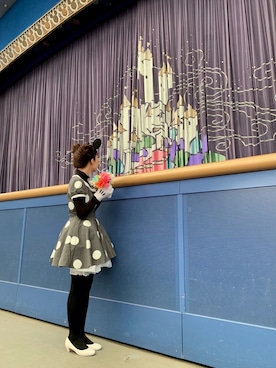 「TDL」｜kana.さん（レディース・153cm）の秋コーディネート