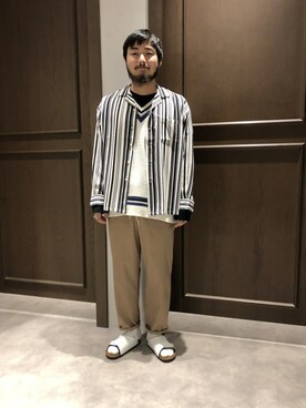 林さん（メンズ・175cm）の春コーディネート