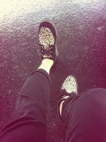 UNDERGROUND | UNDERGROUNDのラバーソールです。
レオパード柄です。(その他シューズ)