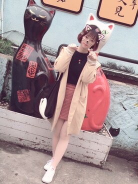 蒻水流沙さんのコーディネート