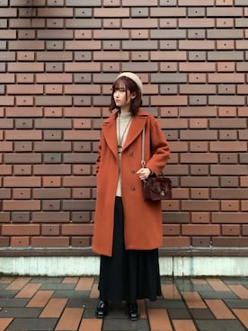 兎YAMIさん（レディース・175cm）の冬コーディネート