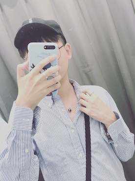 「:CHOCOOLATEのアイテム」を使った、SUNSHINEEEEEE__さん（メンズ・180cm）の夏コーディネート