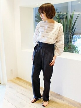 mikuさん（レディース・159cm）の春コーディネート