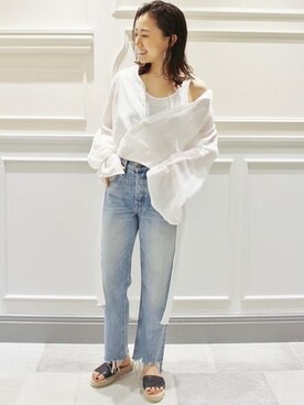 mikuさん（レディース・159cm）の夏コーディネート