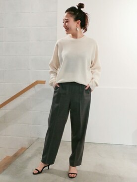 「baldan（バルダン）のアイテム」を使った、mikuさん（レディース・159cm）の冬コーディネート