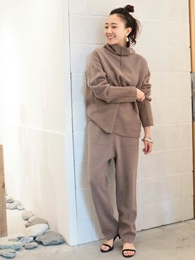 「baldan（バルダン）のアイテム」を使った、mikuさん（レディース・159cm）の冬コーディネート