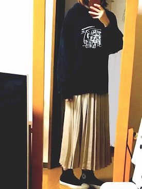 「aikoグッズ」｜miさん（レディース・168cm）の冬コーディネート