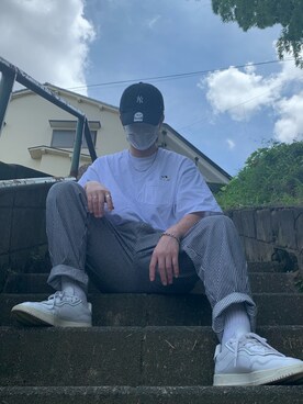 「DEAR LAUREL（ディアローレル）のアイテム」を使った、たけ　[相互フォロー]さん（メンズ・170cm）の夏コーディネート