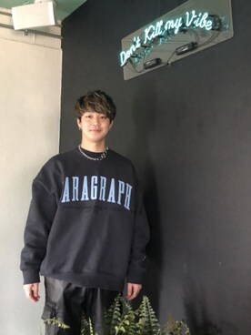 「WARP（ワープ）のアイテム（アクセサリー）」を使った、たけ　[相互フォロー]さん（メンズ・170cm）の春コーディネート