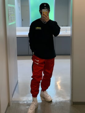 「WARP（ワープ）のアイテム」を使った、たけ　[相互フォロー]さん（メンズ・170cm）の春コーディネート