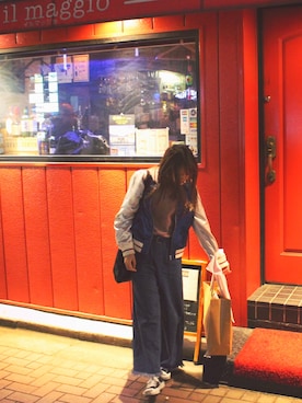「oneway glamorous（ワンウェイグラマラス）のアイテム」を使った、sakuraさん（レディース・159cm）の秋コーディネート