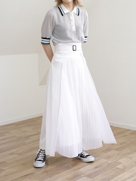 UNFIELDさん（レディース・158cm）の夏コーディネート