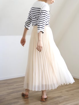 「UNFIELD（アンフィールド）のアイテム」を使った、UNFIELDさん（レディース・160cm）の夏コーディネート