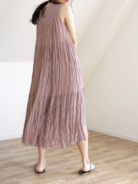 「UNFIELD（アンフィールド）のアイテム」を使った、UNFIELDさん（レディース・160cm）の夏コーディネート