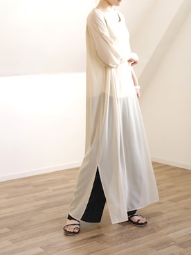 「UNFIELD（アンフィールド）のアイテム」を使った、UNFIELDさん（レディース・160cm）の夏コーディネート