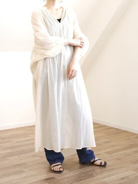 「UNFIELD（アンフィールド）のアイテム」を使った、UNFIELDさん（レディース・160cm）の夏コーディネート