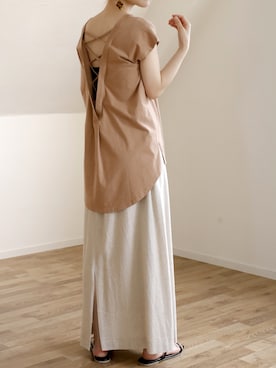 UNFIELDさん（レディース・160cm）の夏コーディネート