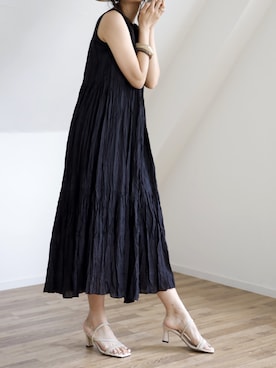 「UNFIELD（アンフィールド）のアイテム」を使った、UNFIELDさん（レディース・160cm）の夏コーディネート