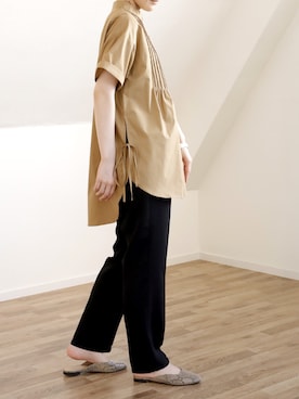 「UNFIELD（アンフィールド）のアイテム」を使った、UNFIELDさん（レディース・160cm）の夏コーディネート