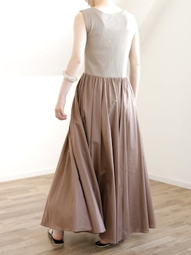 「UNFIELD（アンフィールド）のアイテム」を使った、UNFIELDさん（レディース・160cm）の夏コーディネート