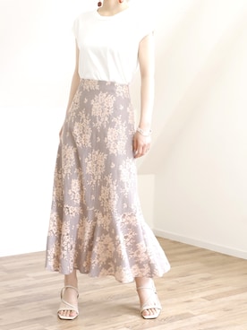 「UNFIELD（アンフィールド）のアイテム」を使った、UNFIELDさん（レディース・160cm）の夏コーディネート