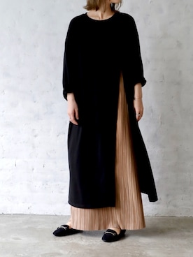 「UNFIELD（アンフィールド）のアイテム」を使った、UNFIELDさん（レディース・160cm）の秋コーディネート