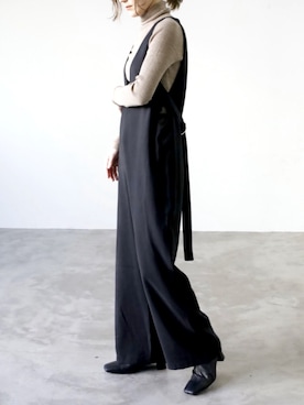 「UNFIELD（アンフィールド）のアイテム」を使った、UNFIELDさん（レディース・156cm）の秋コーディネート