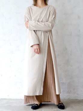 「UNFIELD（アンフィールド）のアイテム」を使った、UNFIELDさん（レディース・156cm）の秋コーディネート