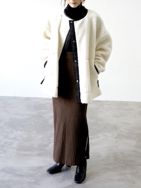 UNFIELDさん（レディース・156cm）の秋コーディネート