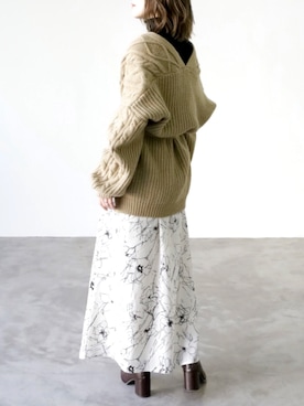 「UNFIELD（アンフィールド）のアイテム」を使った、UNFIELDさん（レディース・156cm）の冬コーディネート