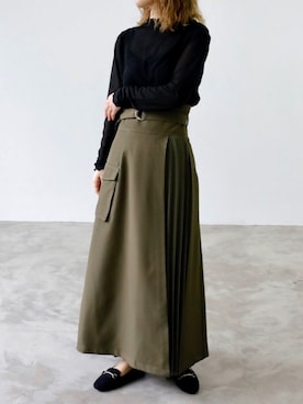 「UNFIELD（アンフィールド）のアイテム」を使った、UNFIELDさん（レディース・156cm）の冬コーディネート