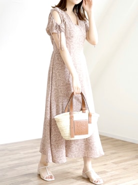 「UNFIELD（アンフィールド）のアイテム」を使った、UNFIELDさん（レディース・156cm）の夏コーディネート