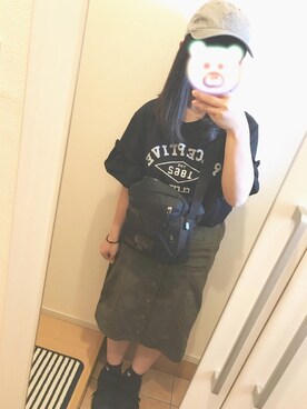 「PONY（ポニー）のアイテム」を使った、R♡さん（レディース・151cm）の夏コーディネート