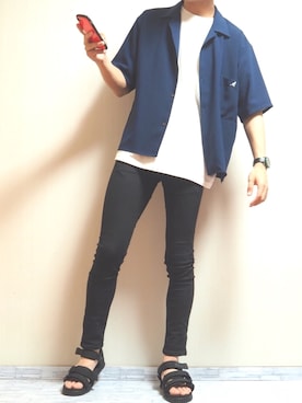 たくみさん（メンズ・180cm）の夏コーディネート