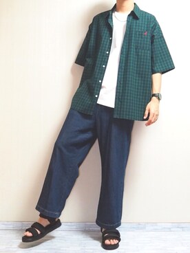 たくみさん（メンズ・180cm）の夏コーディネート