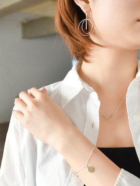 「Phoebe（フィービィー）のアイテム」を使った、JEWEL ADDICT STAFFさん（レディース・165cm）の夏コーディネート