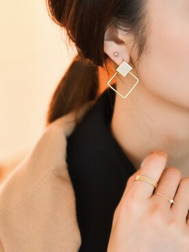 「リング」｜JEWEL ADDICT STAFFさん（レディース・165cm）の冬コーディネート