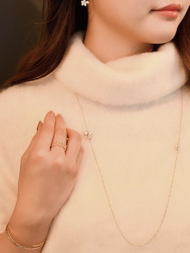 「Phoebe（フィービィー）のアイテム」を使った、JEWEL ADDICT STAFFさん（レディース・165cm）の冬コーディネート