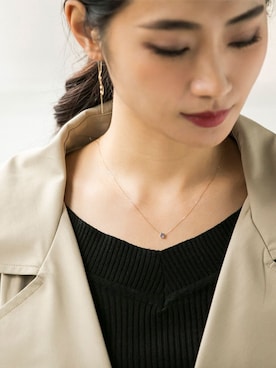 「JUPITER（ジュピター）のアイテム」を使った、JEWEL ADDICT STAFFさん（レディース・165cm）の冬コーディネート