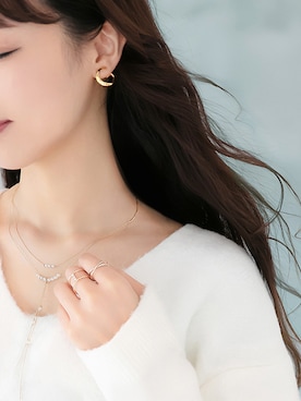 「リング」｜JEWEL ADDICT STAFFさん（レディース・165cm）の冬コーディネート