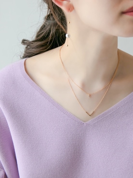 「Phoebe（フィービィー）のアイテム」を使った、JEWEL ADDICT STAFFさん（レディース・165cm）の春コーディネート